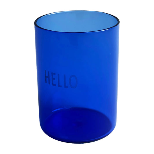 DESIGN LETTERS favourite drinking glass Blue