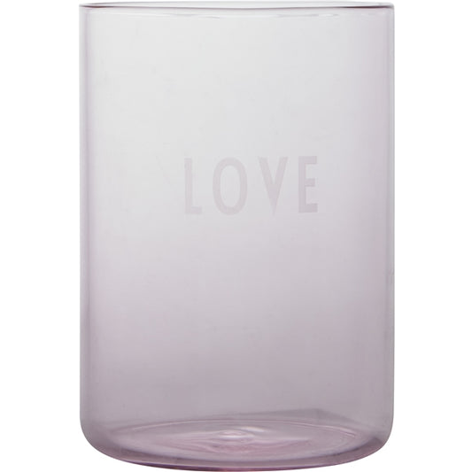 DESIGN LETTERS favourite drinking glass Rose