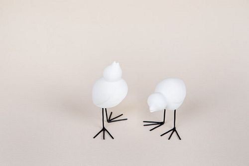 DBKD Swedish Birds Hvit 2 pack