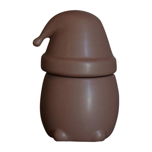 DBKD Eating Santa skål med lokk stor