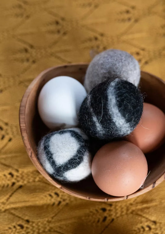 UND Påske Ull Egg Rullestein 5stk