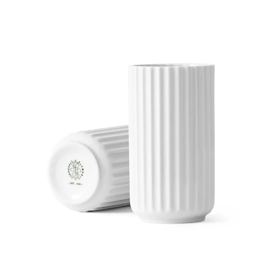 LYNGBY vase hvit H12