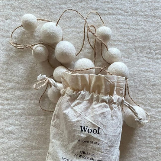 UND Snøballgirlander Snø 3pk