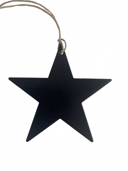 Sense Juledekor Stjerne Svart