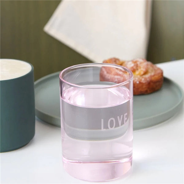 DESIGN LETTERS favourite drinking glass Rose
